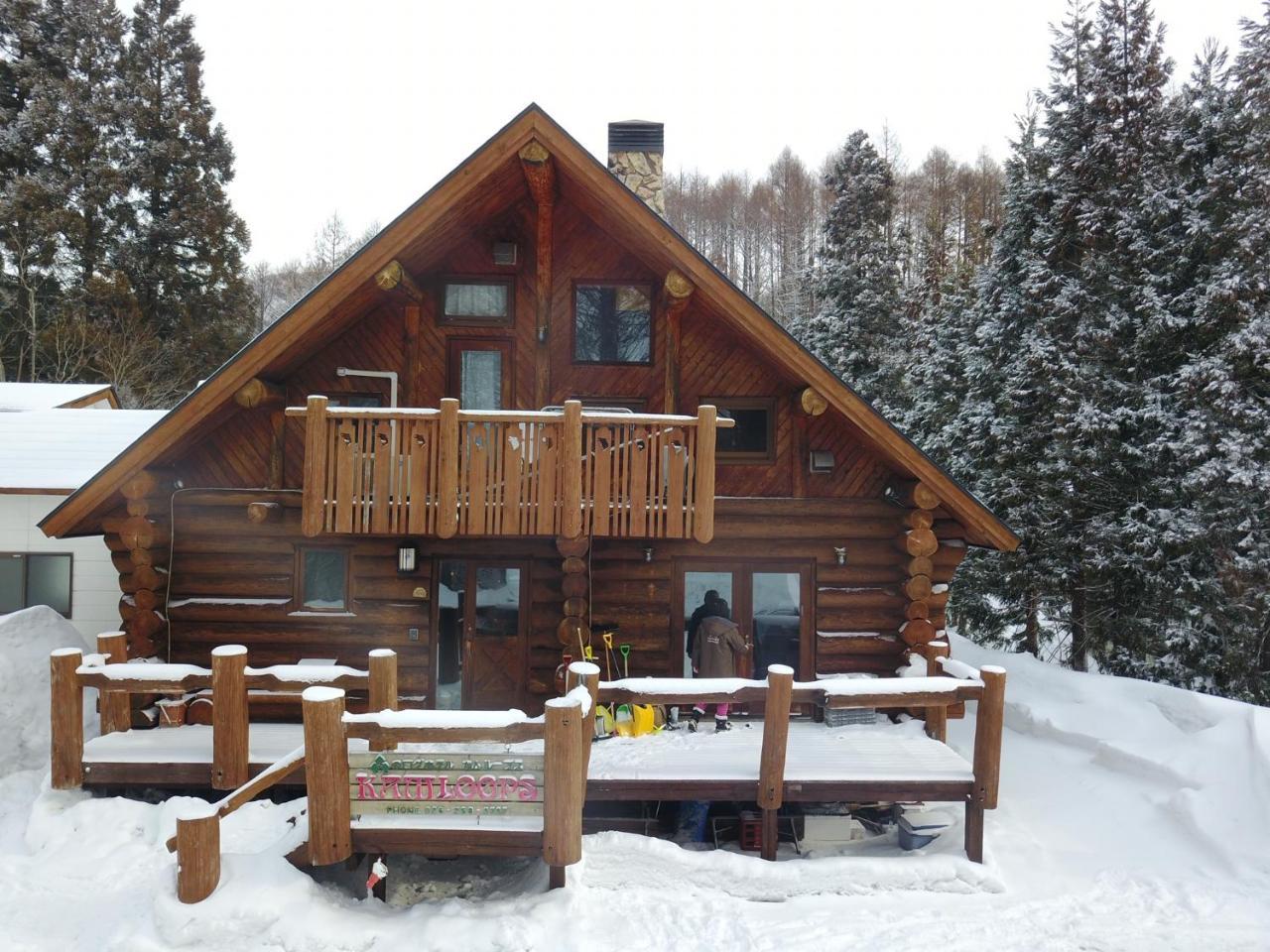 Log Hotel Kamloops Shinano  Exterior photo